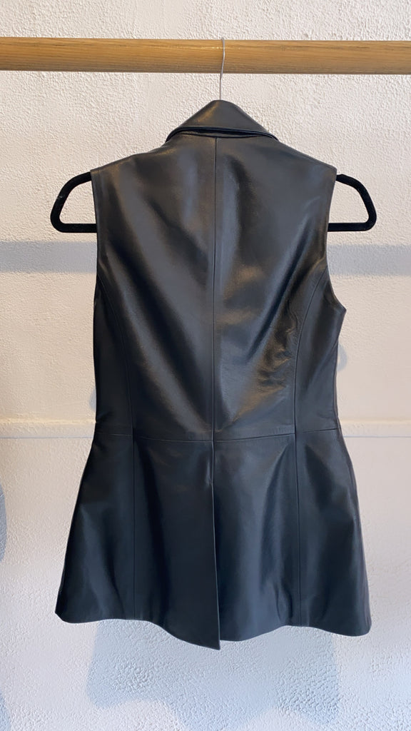 SUKii Italian Leather Vest