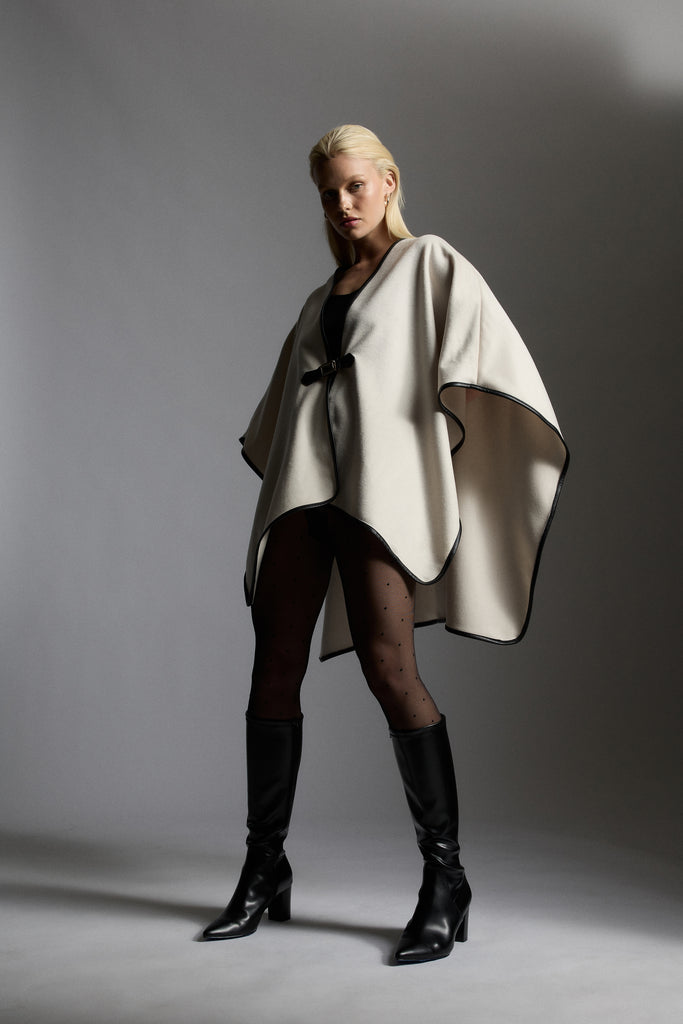 Karson Wool Cape