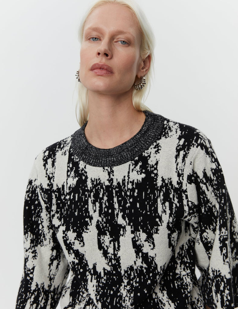 Katrina Jacquard Top