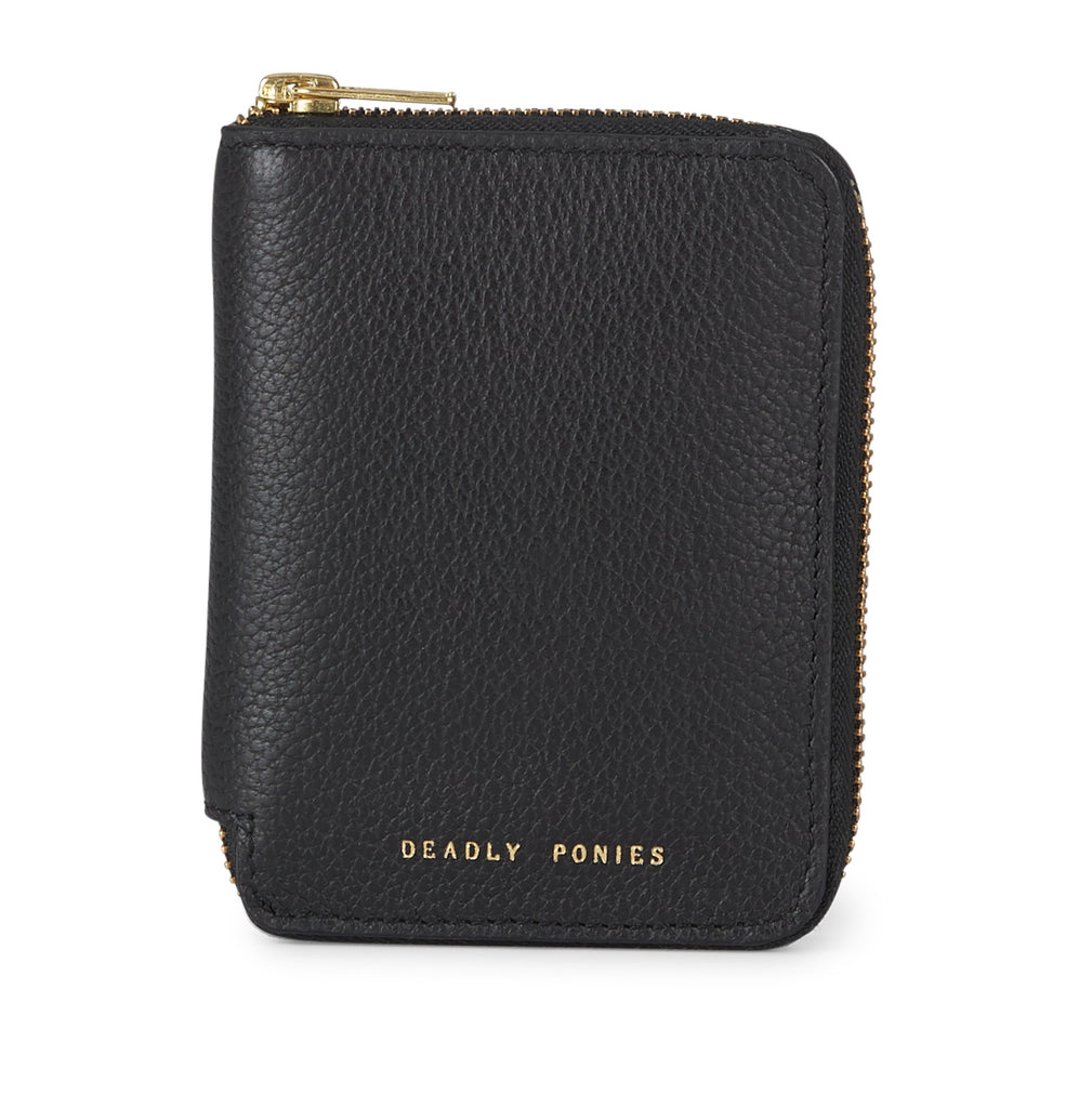 Deadly Ponies Mini Wallet  - Black