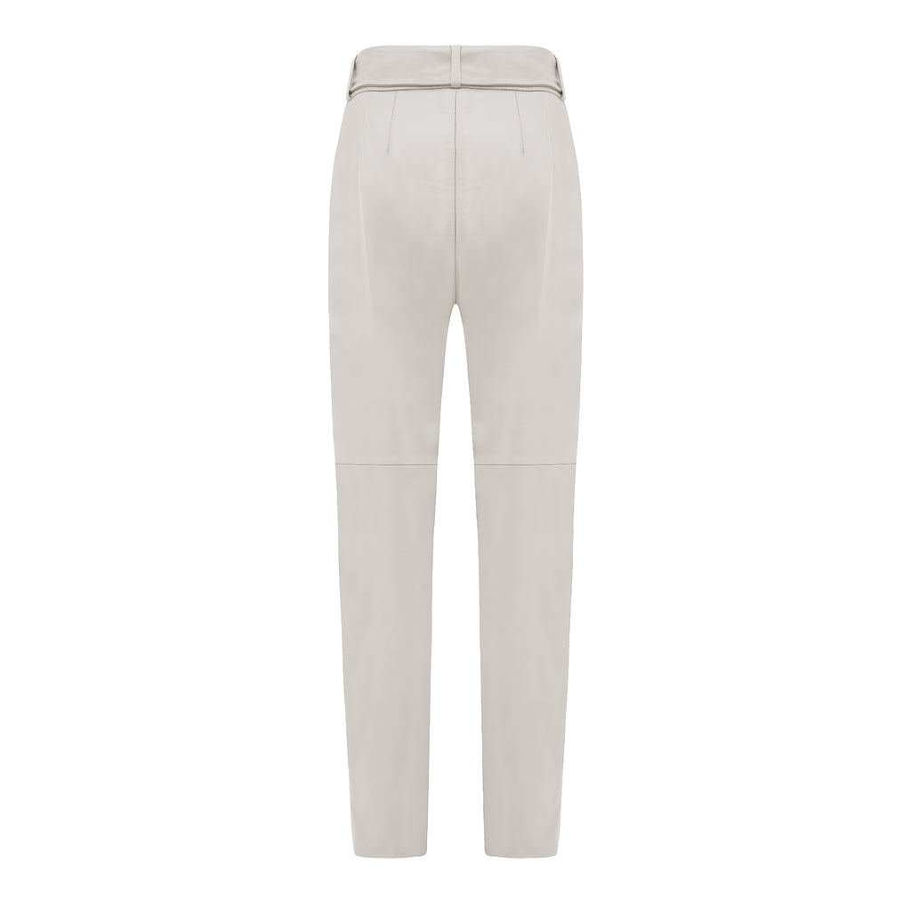 Harry Leather Pant- Mink